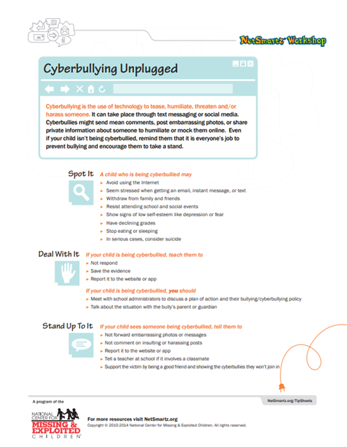 Cyberbullying Unplugged 